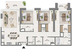 3 bedroom apartment